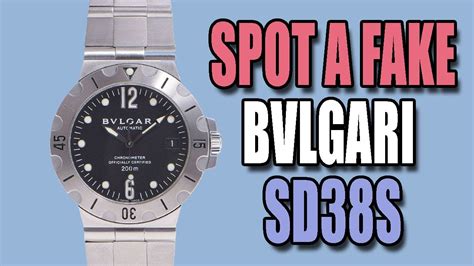 fake bvlgari al38a watch|false Bulgari watches.